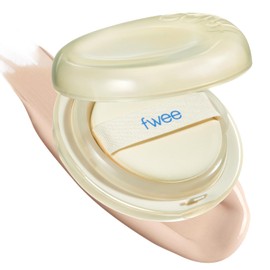 fwee Fee Cushion Egg Fitted Cover/Cushion Foundation Foundation (1.5 Peach, 13g)