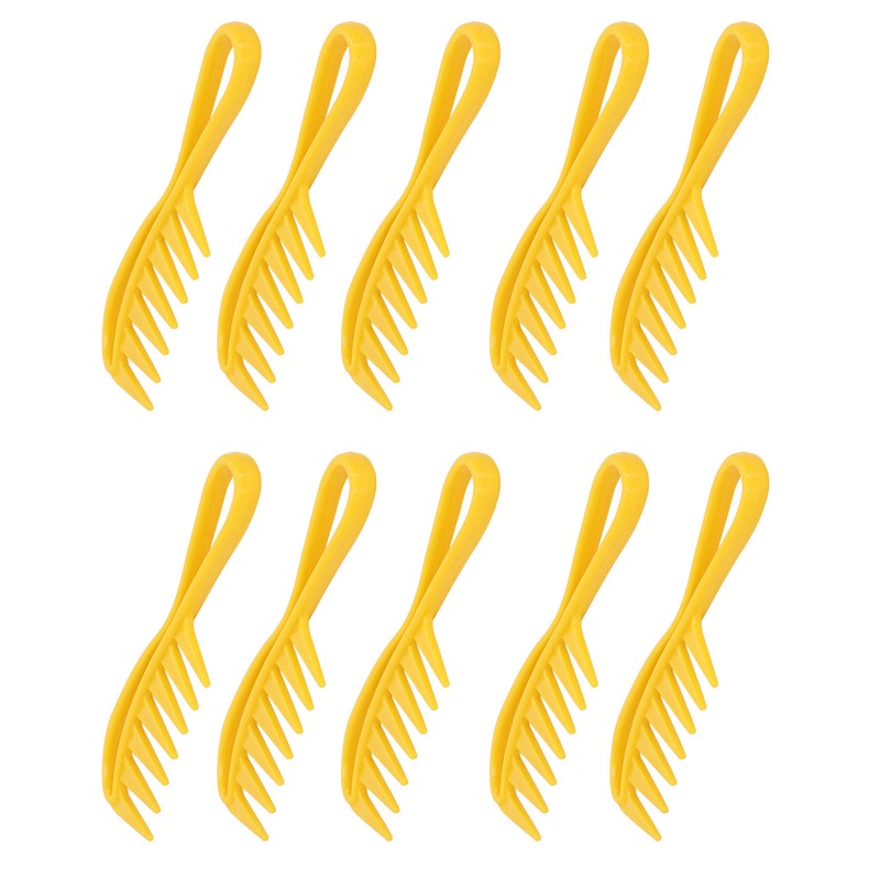 10pcs Wide Tooth Comb Large Texture Combs Wide Tooth Curl