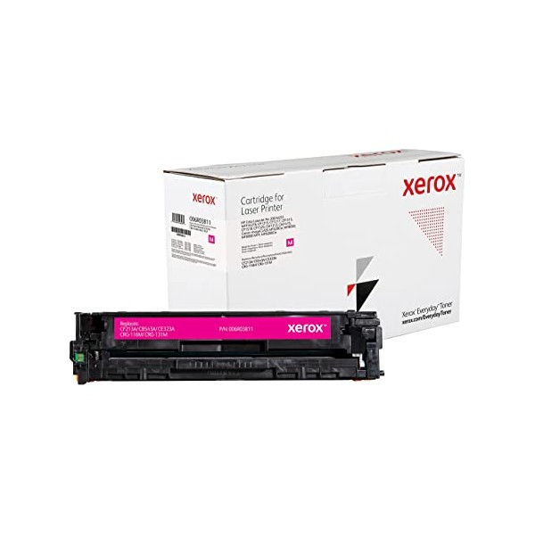 Everyday by Xerox Magenta Toner compatible with HP 131A HP 125A HP 128A (CF213A/ CB543A/ CE323A), Standard Capacity