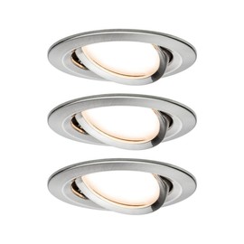 Paulmann LED Coin Nova Recessed Light Round 3-Step Dimmable 6.5 W