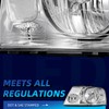 LEDKINGDOMUS Headlight Assembly, DOT-certified, Compatible with 2004 2005 2006 2007