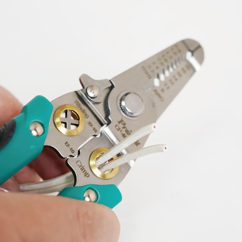 Pro's Kit 20 to 8 AWG Capacity, Wire Stripper, CP-406S
