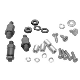 AAOK Skull & Cateye DASH MOUNTING Kit for 1936 - 1946 Harley Knuckle UL 45 WLA Servi