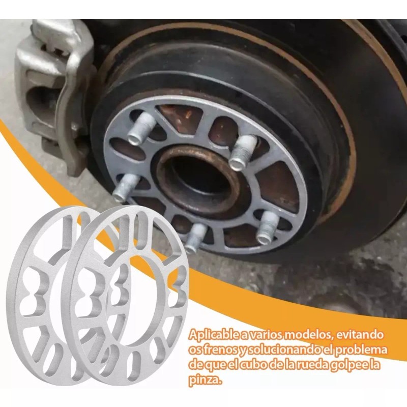 Sagaiot Separador Rin 8mm 4/5x100x108x110x112x114.3x120 Univers 4pz