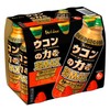 ハウスウェルネスフーズ ウコンの力 超MAX 120ml×6本(クルクミン40mg・ビサクロン600μg配合)3種のウコンエキス(秋ウコン・紫ウコン・春ウコン)・甘草エキス20mg・ドクダミエキス75mg・肝臓エキス300mg配合