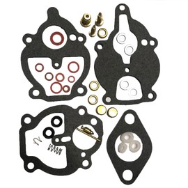Carburetor Carb Rebuild Kit Compatible with Zenith 61 161 67 68 Carb K2112 IH Farmall Wisconsin Allis Oliver Rebuild Set Replacement
