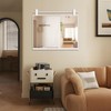LETSFIELD Bathroom Mirrors with Shelf, 32" x 28" Wall Mirror