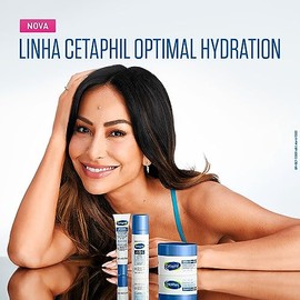 CETAPHIL Optimal Hydration Crema de Da Facial 48 g  Con cido Hialurnico, HydroSensitiv Complex, Margarita Azul y Vitamina E  Hidratacin 48h para Piel 