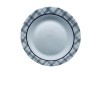 White Royal Norfolk Black/White Plaid Dinner/Serving Plate 10.5”.