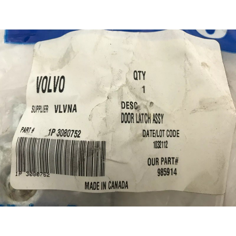 Volvo commercial truck 3080752 Left Side Door Latch Replacement