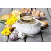 Stainless Steel Soup Kitchen Ladle Spoon with Hook Samuel Groves