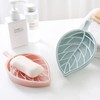 Pack of 2 Leaf - Shaped Soap Holders (Pink +