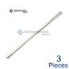 OdontoMed2011 3 PCS Sheehan Straight Osteotome 15MM Hexagon Handle 16CM
