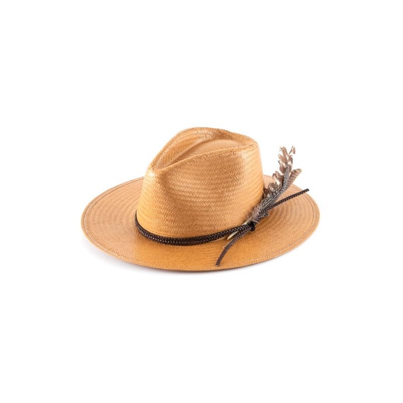 Straw Fedora by Stetson