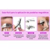 2 Pares Pestañas Postizas Naturales Magnética Reutilizable