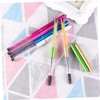 minkissy 6pcs Eyelash Brush Mascara Brush Applicator Mascara Wands Make