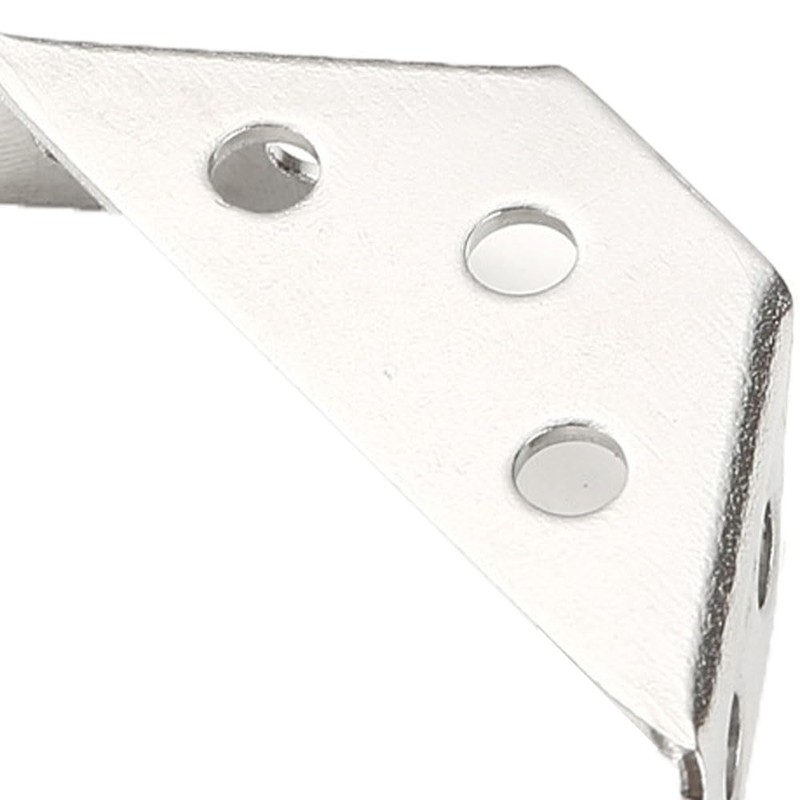 Esforzarse 10 Piece Stainless Steel Angle Bracket Corner Brace Furniture