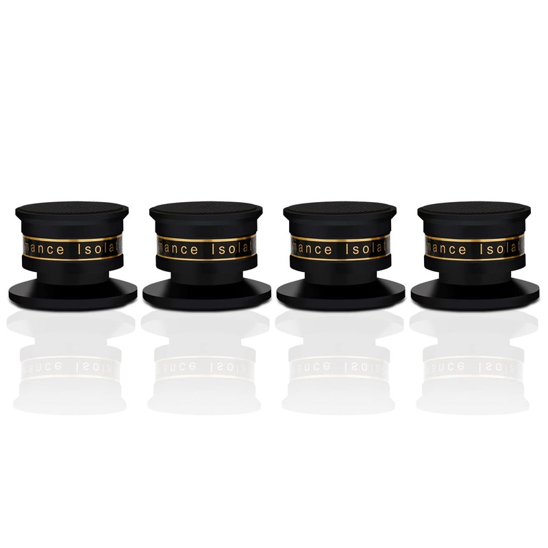 Monosaudio 4Pcs Speaker Spike Insulator Speaker Audio Insulator Aluminum Speaker