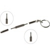 Silver Eyeglass Screwdriver Repair Kit Precision 3 in 1 Mini