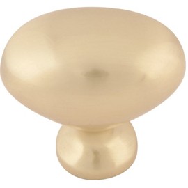 Atlas Homewares A804-SB 1-3/4-Inch Euro-Tech Collection Robins Egg Knob, Satin Brass