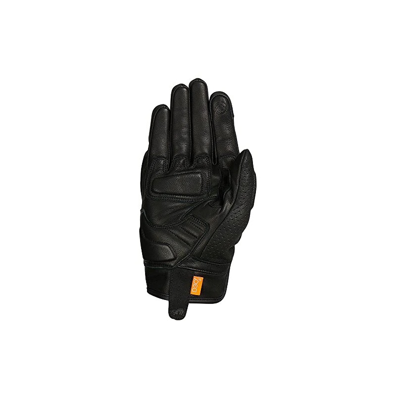 Furygan LR Jet D3O Vented Perforated Motorcycle Gloves, Black, XL