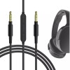 skullcandy Geekria Audio Cable with Mic for Skullcandy Hesh3 Crusher