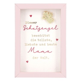 Depesche 11625-001 - Photo Frame with Compliment, Small Decorative Frame with Pretty Saying, Approx. 8.4 x 5.8 x 1.9 cm, Ideal as a Gift or a Little Present