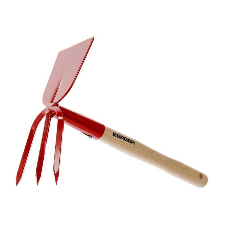Berger 5630 Small Hoe with Wooden Handle and a Working