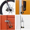 4 Digit Combination Padlock - 12cm/5 inch with Long Shackle