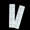 [2-Pack] 8-Inch White 304 Stainless Steel Piano Hinges,Heavy Duty 0.05-Inch