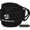 AQF Ankle Straps for Cable Machines Attachment - Neoprene Padded