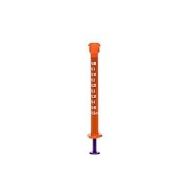 Rx Crush Amber ENFit® Syringe - 1ml LDT - Qty 100
