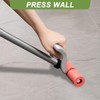 Floor and Wall Roller for Vinyl Flooring,Heavy Duty Adjustable Rollers