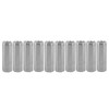 10pcs High Strength Hexagonal Sleeve Nut Zinc Plated Fasteners for