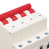 4P Miniature Circuit Breaker DIN Rail Mounting Overload Protection Switch