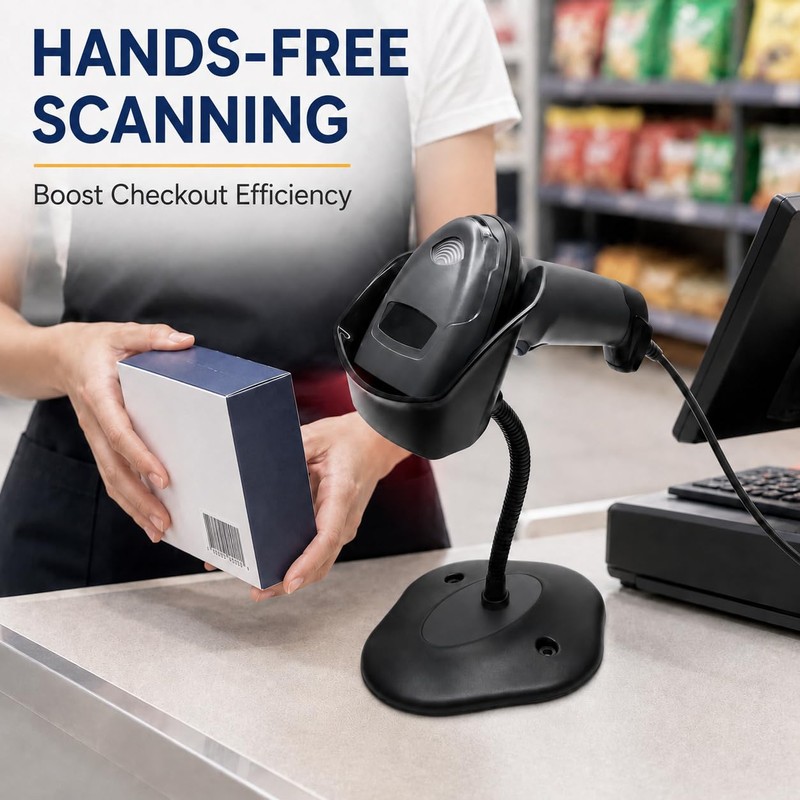 Universal Barcode Scanner Holder [New Version 2026] for Symbol Zebra