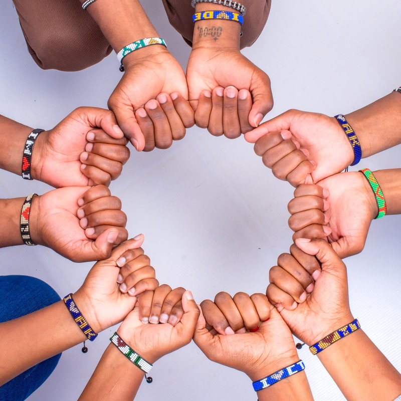 I Love Nebraska Beaded Bracelet – Handcrafted & Adjustable
