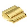 sourcing map Toggle Catch Lock, 25mm Retro Decorative Golden Hasp