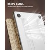 iCasso Compatible with MacBook Air 13 inch Case 2025 2024-2022