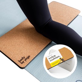 Performance Yoga Knee Pad Cushion - Extra Thick Padding For Knees, Elbows, and Wrists | Reversible, Non-Slip, Sweat-Resistant | The Perfect Yoga Gift