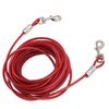 Dog Tie Out Cable Steel Wire Double Head Bite Resistant