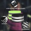 DALAETUS 4 Pcs High Visibility Armbands eflective Strips Set, Elastic