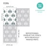 STENCILIT® Fern Wall Stencil for Painting - XL 24x32 in