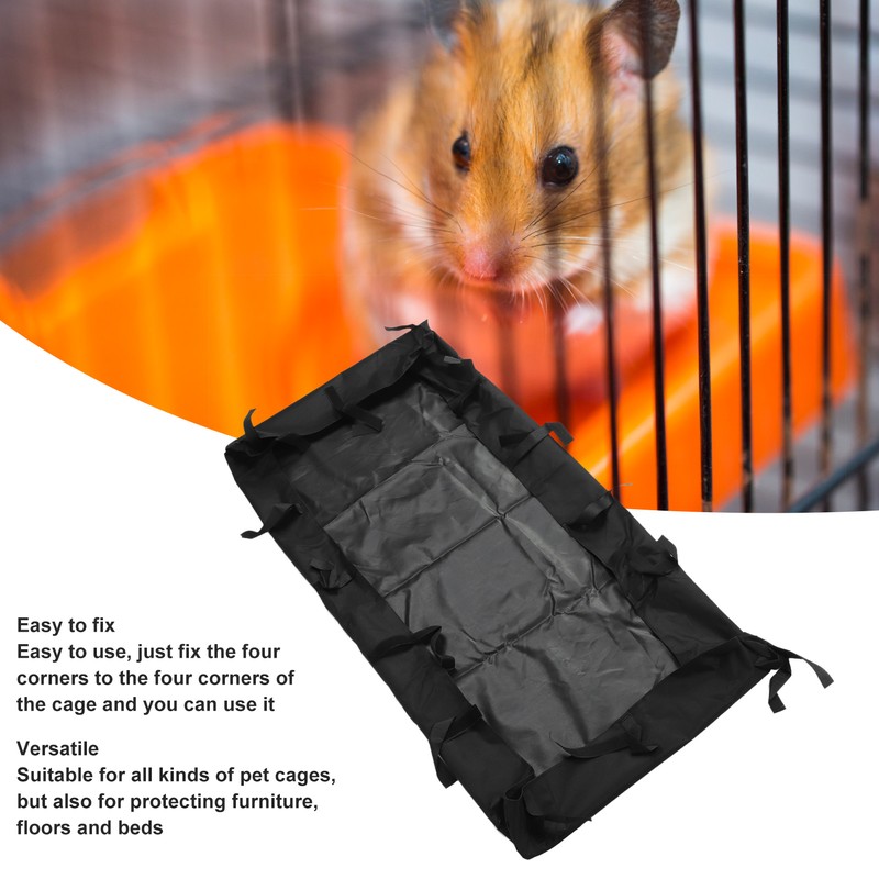 Hamster Cage Bottom Cover Breathable Removable Waterproof Leakproof Pet Cage