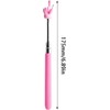 Pink Multipurpose Teacher Pointer Stick, Extendable Classroom Pointer And Finger