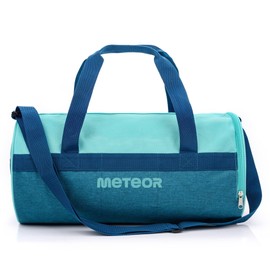 Meteor Sports Bag, Kids, 25 L, Round Bag, Gym Bag Men's Swimming Bag Shoulder Bag Travel Bag Holiday Bag Small Fitness Bag, Women's Strap Bag Sports Bags, Children's School Gym Bag, Boys, multicolour, 25 l
