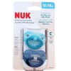 NUK Pacifier Orthodontic Silicone 18-36 Months 2 Pack BPA Free