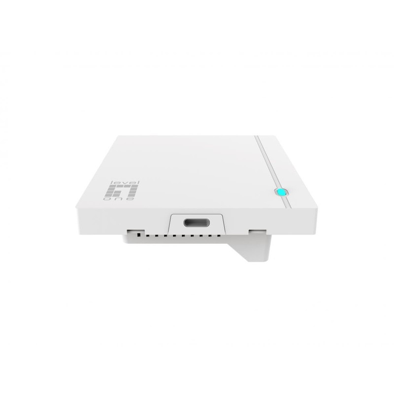 LevelOne WAP-8231 AX1800 Dual Band Wi-Fi 6 In-Wall PoE Wireless