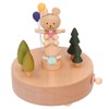 Wooden Seesaw Music Box Handicraft Home Decoration Desktop Ornament Valentine's