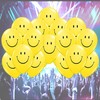 Smile Face Smiling Latex Balloons, 12" Latex, Party Decorations for